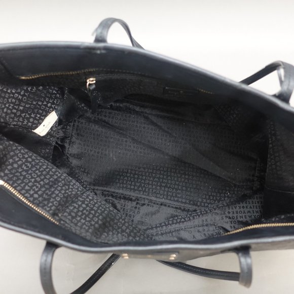 Kate Spade New York Penn Place Embossed Back Leather Spade Large Tote - Picture 4 of 12